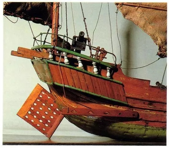 中国古代造船技术的伟大发明——船尾舵 